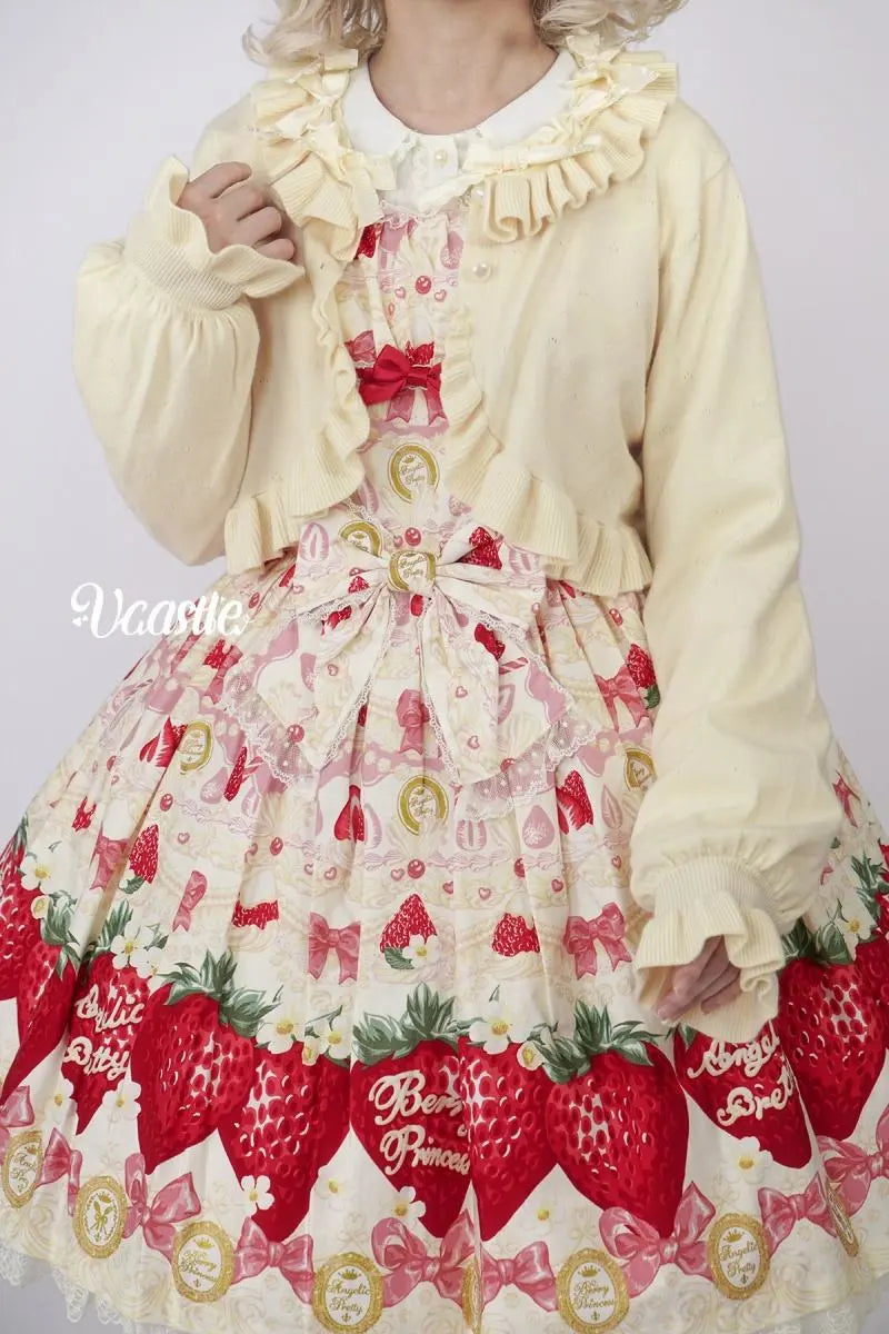 Gemstone Sugar Sweet Lolita Knit Cardigan - image 7