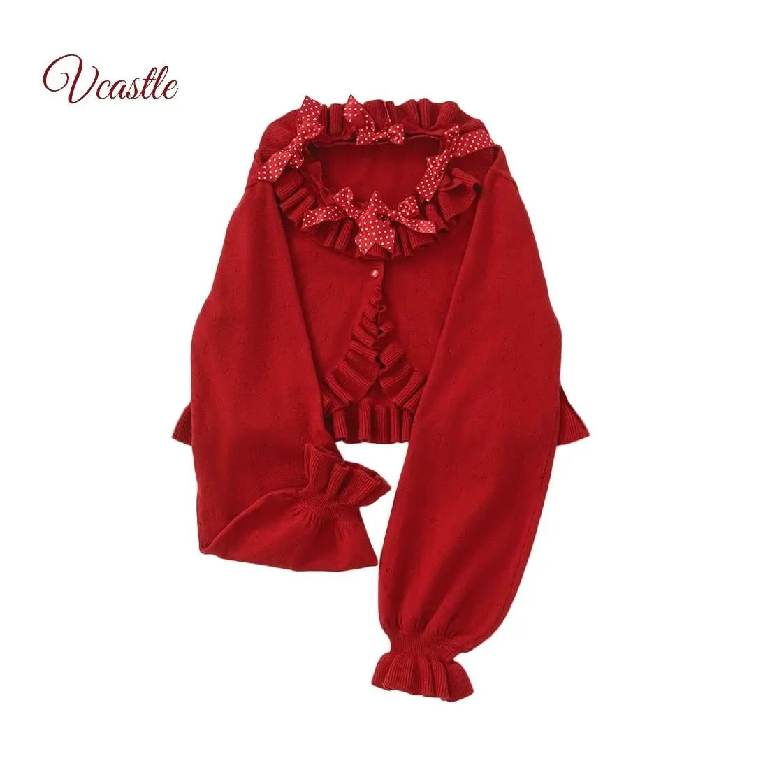 Gemstone Sugar Sweet Lolita Knit Cardigan - image 12