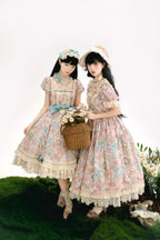 My Little Baby Luna Print Lolita OP, Apron & Sets - image 1