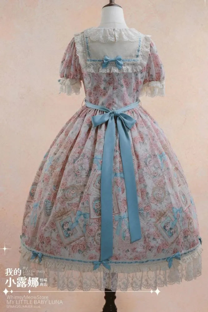 My Little Baby Luna Print Lolita OP, Apron & Sets - image 13