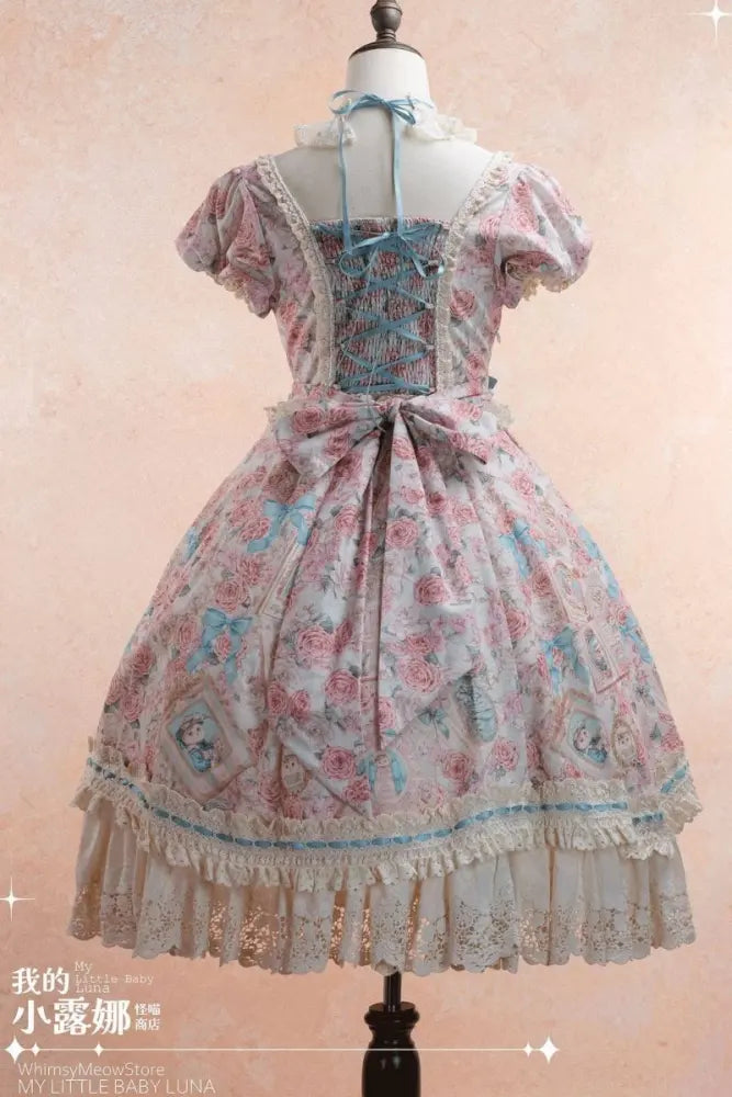 My Little Baby Luna Print Lolita OP, Apron & Sets - image 18