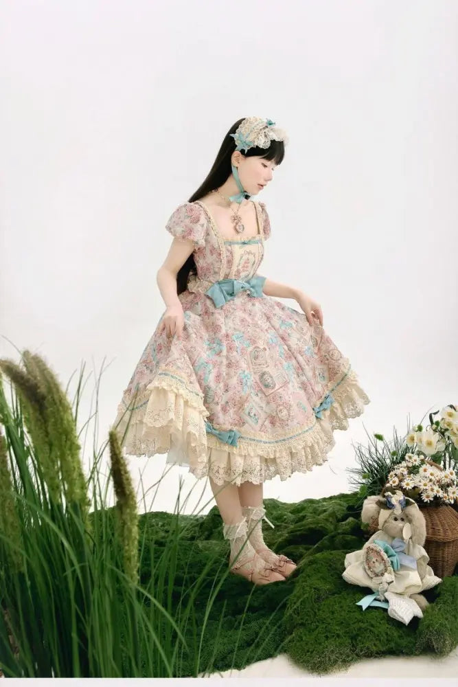 My Little Baby Luna Print Lolita OP, Apron & Sets - image 23
