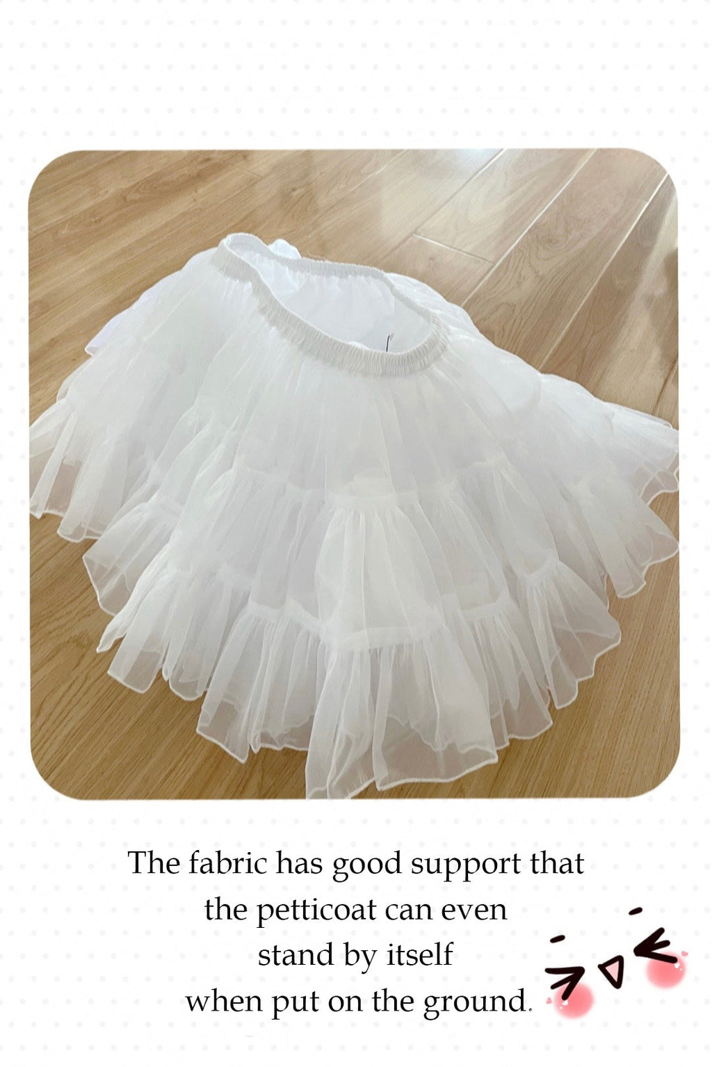 High Waist Lolita Violence Petticoat - image 3
