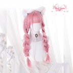69cm Pink Straight Lolita Wig - image 5