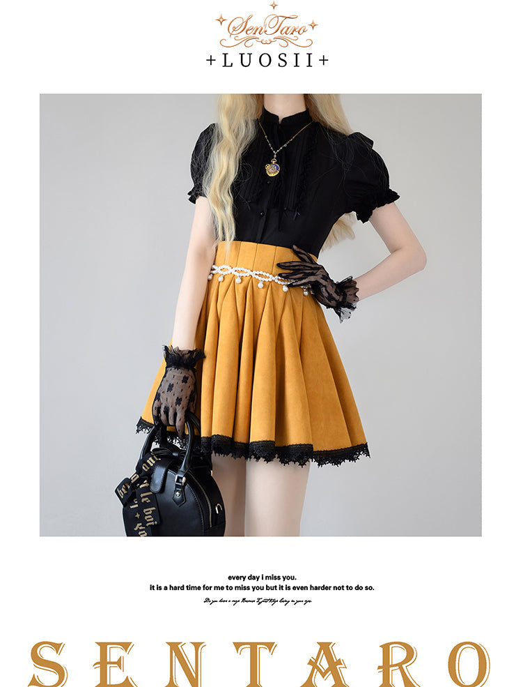 Canneles Elegant Classic High Waist Lolita Skirt - image 49