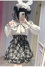 Plaid Lover Girly Top and Plaid Skirt Collection - image 6
