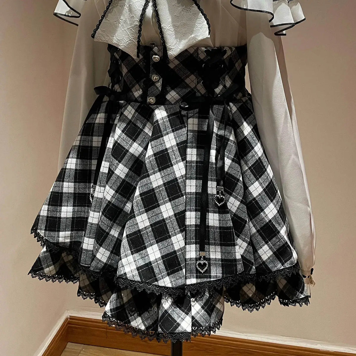 Plaid Lover Girly Top and Plaid Skirt Collection - image 15