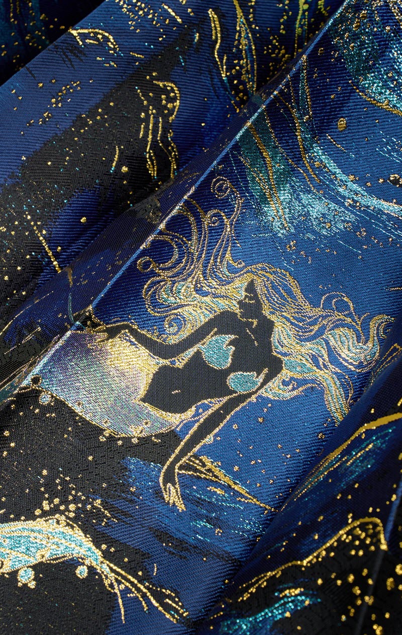 Mermaid Under the Galaxy Sea Qi Lolita Sweater, Blouses and Skirt - image 23