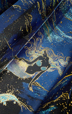 Mermaid Under the Galaxy Sea Qi Lolita Sweater, Blouses and Skirt - image 23
