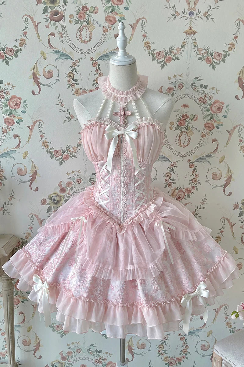 Cross Maiden Gothic Lolita JSK detail 2