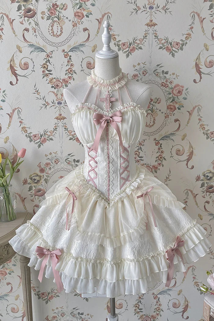 Cross Maiden Gothic Lolita JSK detail 3