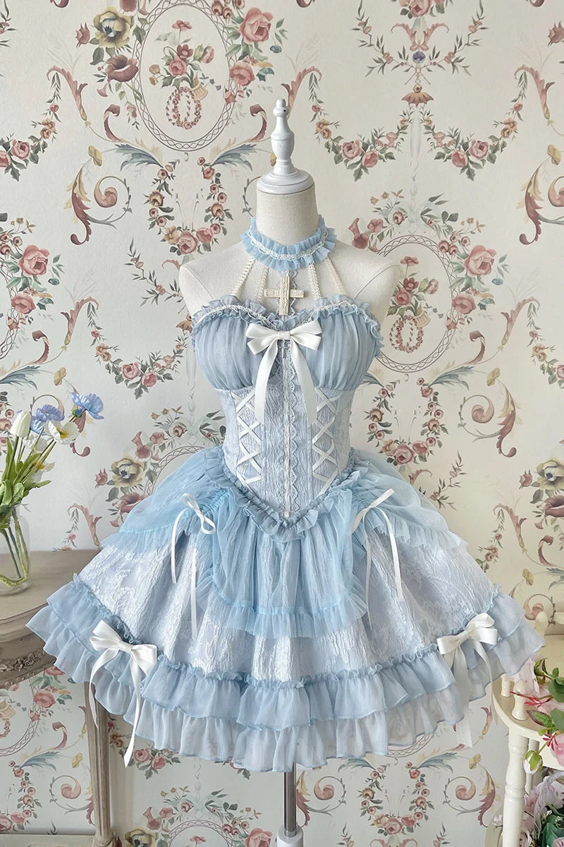 Cross Maiden Gothic Lolita JSK detail 5