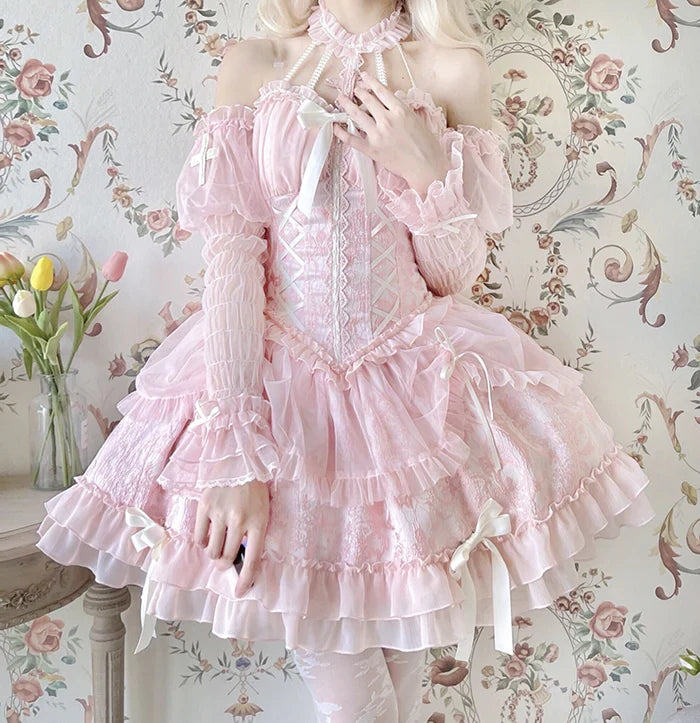 Cross Maiden Gothic Lolita JSK detail 6