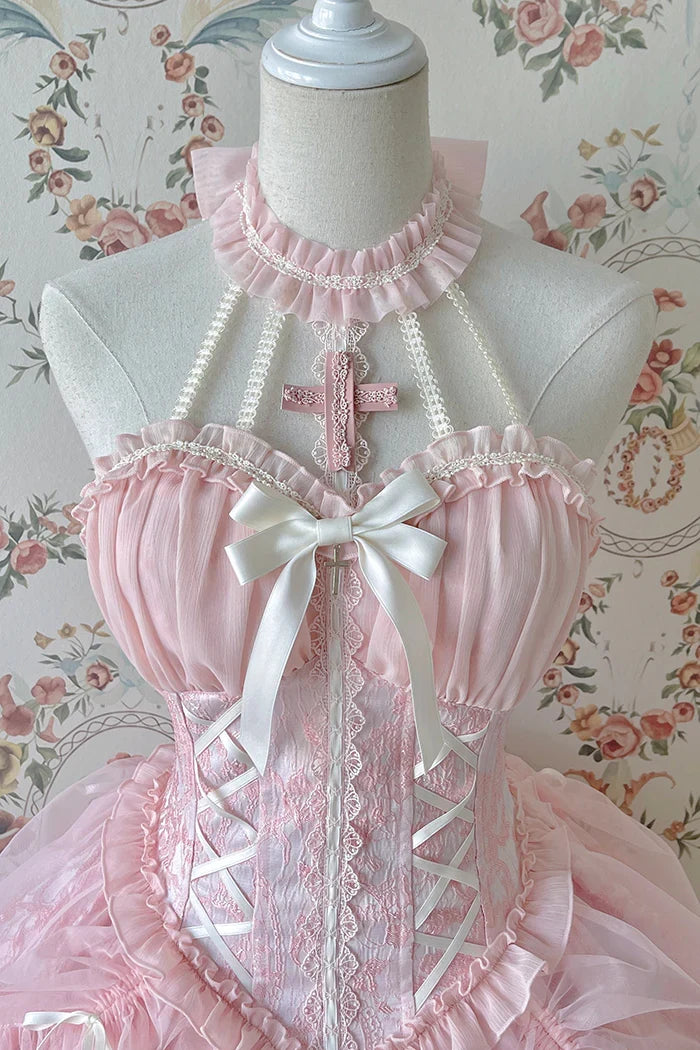 Cross Maiden Gothic Lolita JSK detail 11