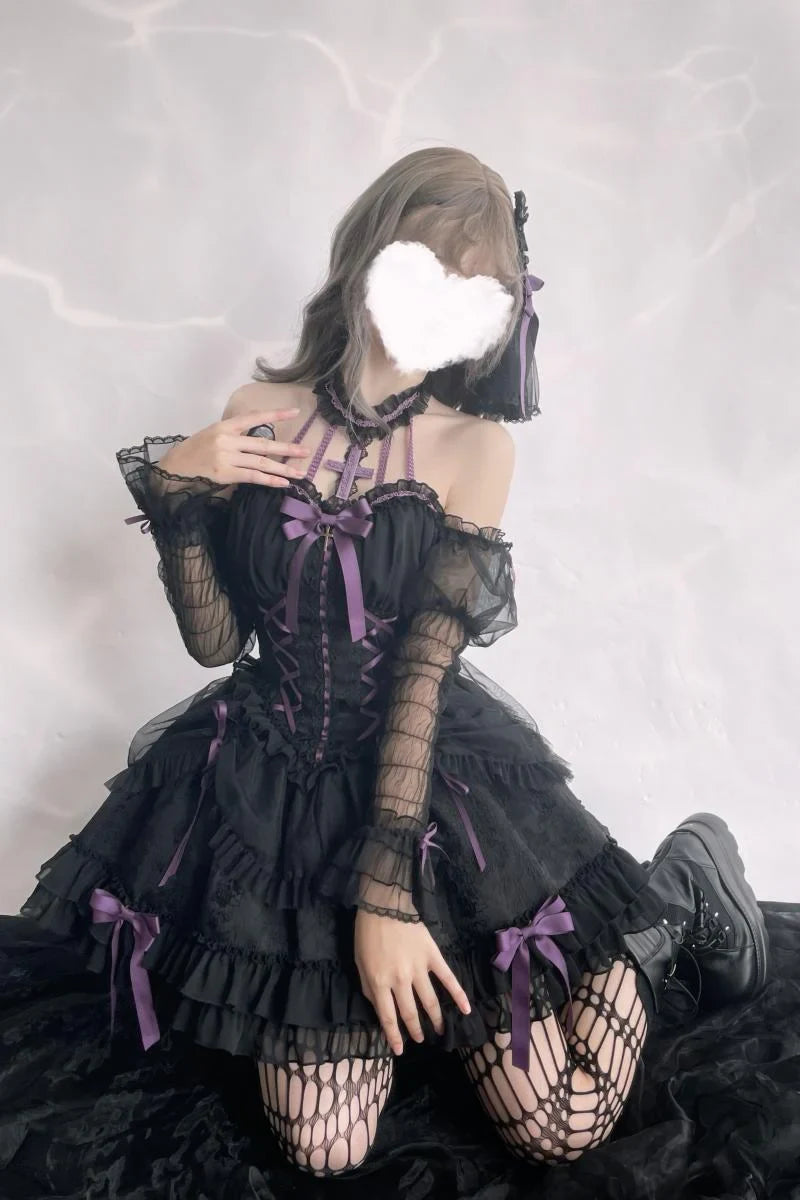 Cross Maiden Gothic Lolita JSK detail 15
