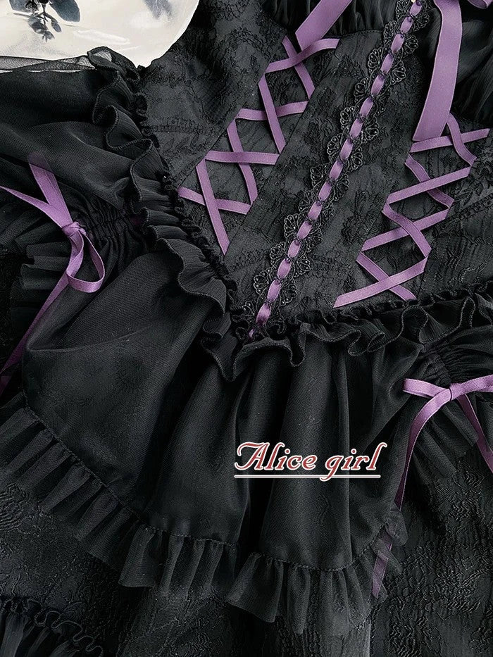 Cross Maiden Gothic Lolita JSK detail 27