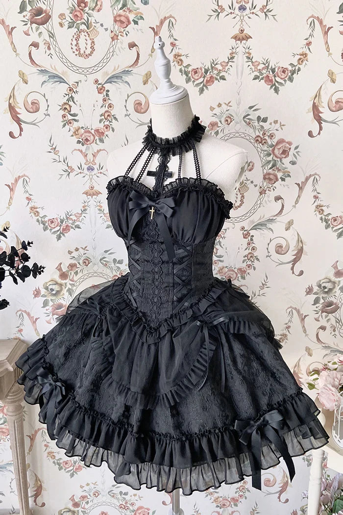 Cross Maiden Gothic Lolita JSK detail 29