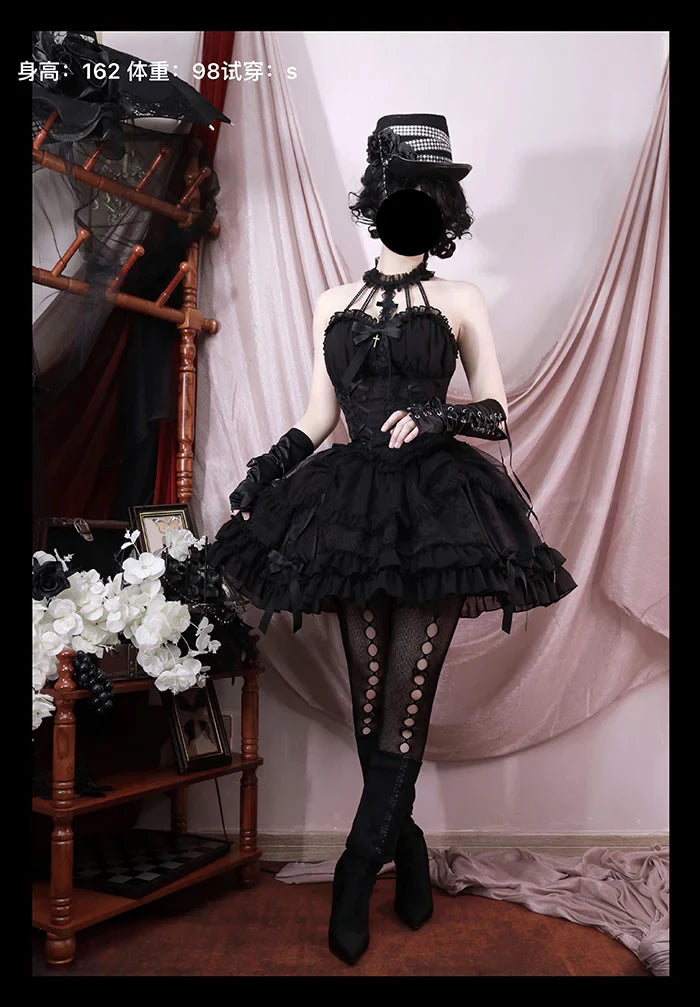 Cross Maiden Gothic Lolita JSK detail 33