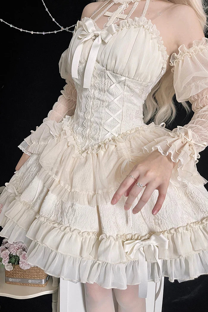 Cross Maiden Gothic Lolita JSK detail 37