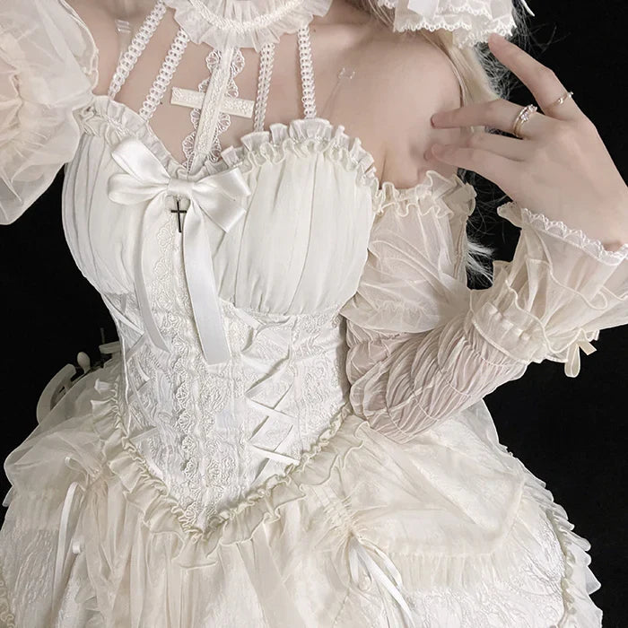 Cross Maiden Gothic Lolita JSK detail 41